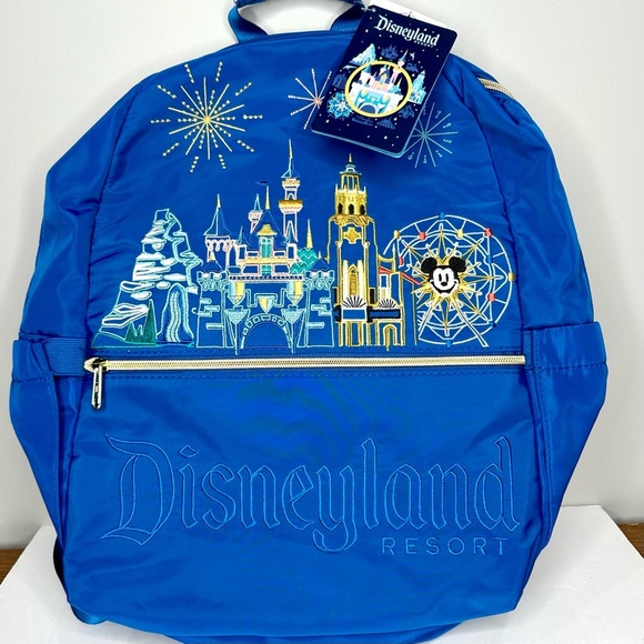 Disney Parks Disneyland Resort Blue Backpack - Picture 1 of 4